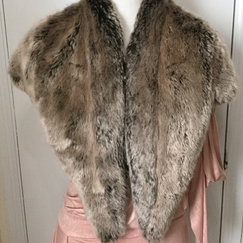 Faux Frenzy by Dena  woman’s shawl